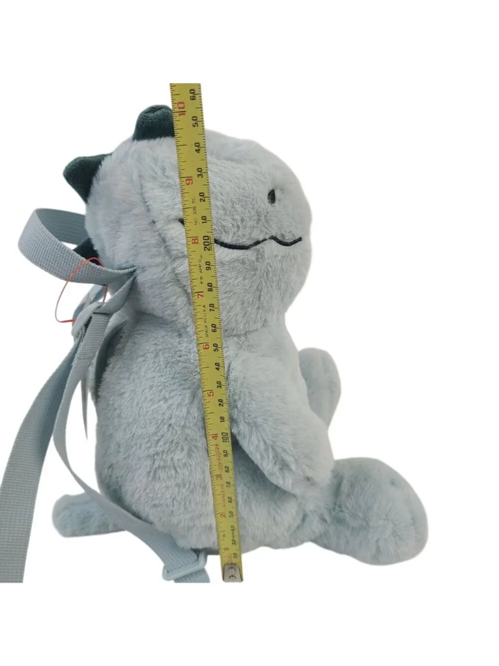 NEW Cat & Jack Dinosaur Plush Backpack For Kids With Adjustable Straps & Zipper